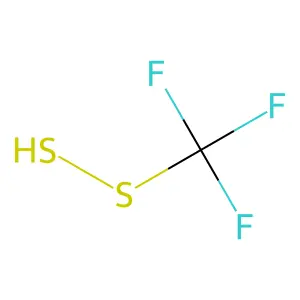Trifluoromethyldisulfane structure