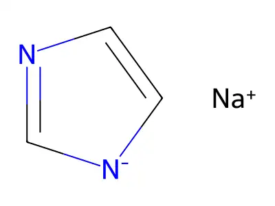 Imidazole, sodium derivative structure