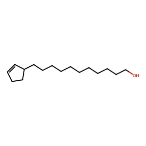 Hydnocarpyl alcohol structure