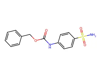 Benzyl N-(4-sulfamoylphenyl)carbamate structure