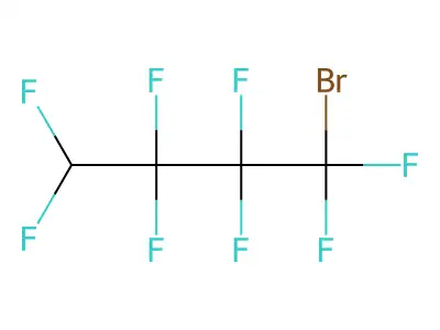 1-Bromo-1,1,2,2,3,3,4,4-octafluorobutane structure