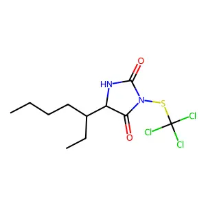Chlordantoin structure