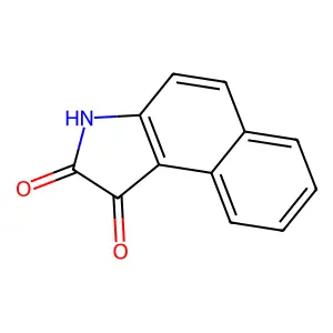 1H-Benz(e)indole-1,2(3H)-dione structure