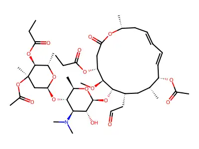 美地霉素 structure