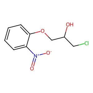 1-Chloro-3-(2-nitrophenoxy)propan-2-ol structure