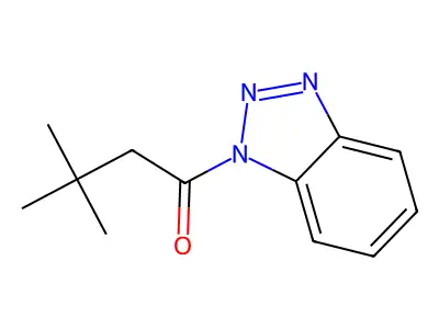 1-(1H-1,2,3-Benzotriazol-1-yl)-3,3-dimethylbutan-1-one structure