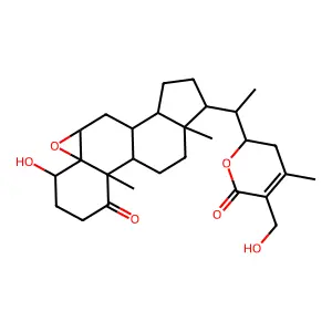 Withaferin A, dihydro- structure