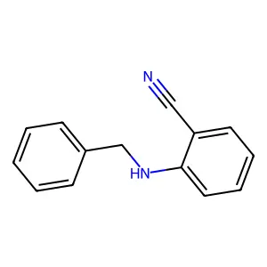 2-(Benzylamino)benzonitrile structure