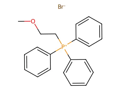 2-Methoxyethyl(triphenyl)phosphonium structure
