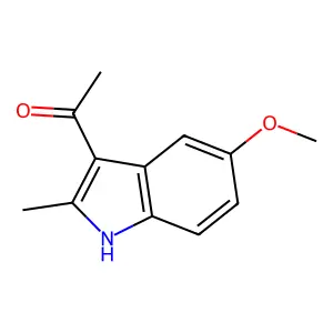 1-(5-Methoxy-2-methyl-1H-indol-3-yl)ethanone structure
