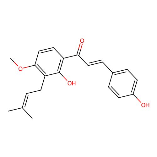 4-Hydroxyderricin structure