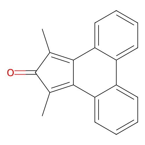 1,3-Dimethyl-cyclopenta(L)phenanthren-2-one structure