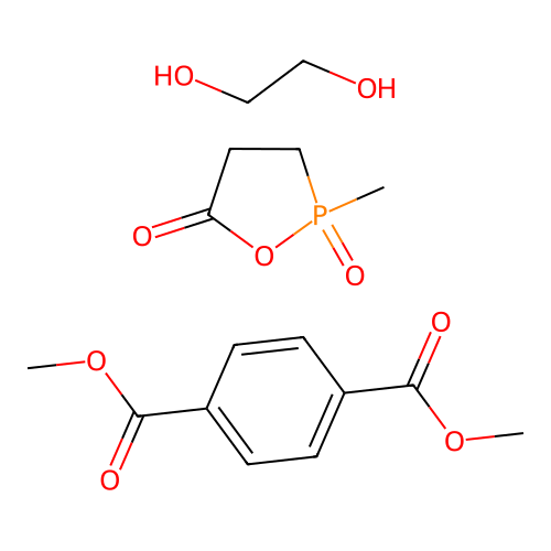 (C10-H10-O4.C4-H7-O3-P.C2-H6-O2)x- structure
