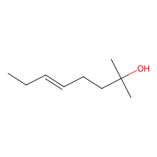 5-Octen-2-ol, 2-methyl-, (E)- structure