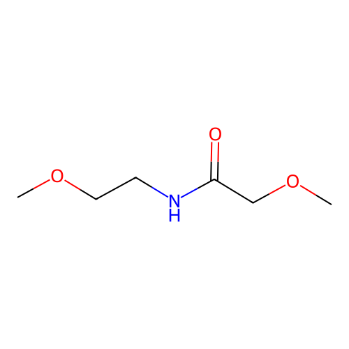 2-甲氧基-N-(2-甲氧基乙基)乙酰胺 structure