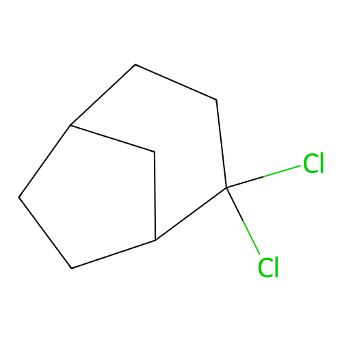 Bicyclo[3.2.1]octane, 2,2-dichloro- structure