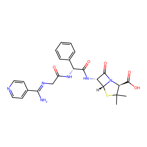 Pirbenicillin structure