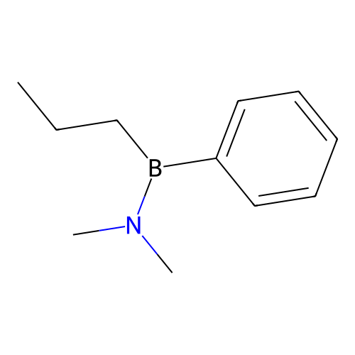 (N,N-Dimethylamino)phenylpropylborane structure