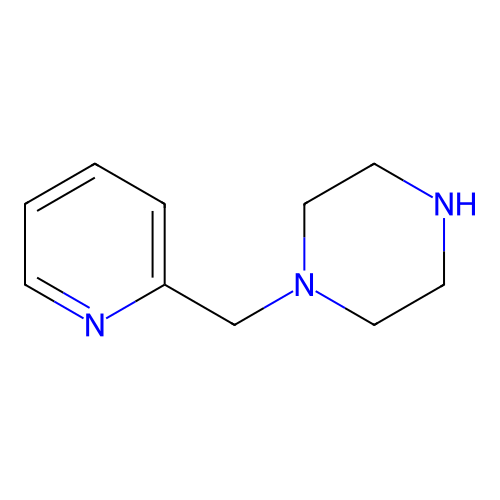 1-[(Pyridin-2-yl)methyl]piperazine structure