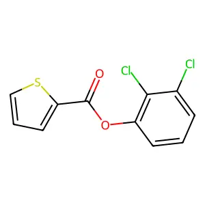 2,3-Dichlorophenyl 2-thiophenecarboxylate structure