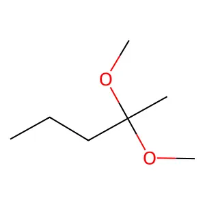 2,2-Dimethoxypentane structure