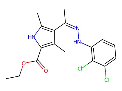CAS 5591-03-7 - C17H19Cl2N3O2 structure