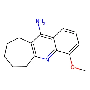 6H-Cyclohepta(b)quinoline, 7,8,9,10-tetrahydro-11-amino-4-methoxy- structure