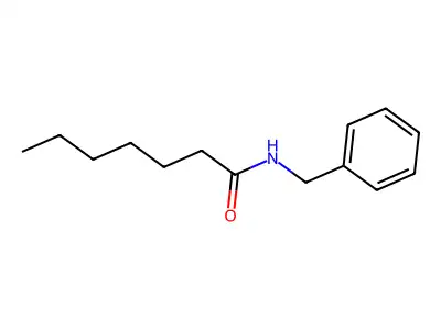 N-Benzylheptanamide structure