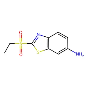 2-(乙磺酰基)苯并噻唑-6-胺 structure