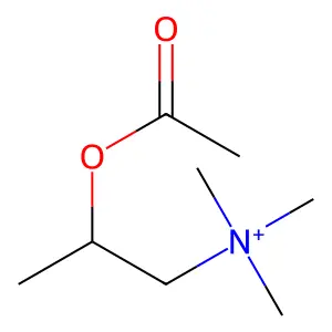醋甲胆碱 structure