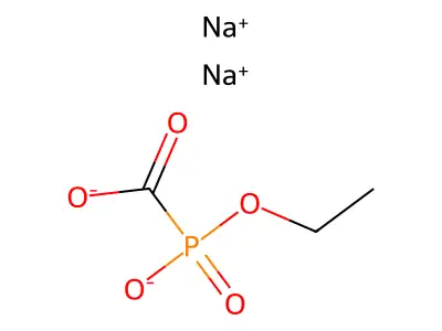 乙氧基羟基氧化膦羧酸 structure