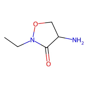 4-Amino-2-ethylisoxazolidin-3-one structure