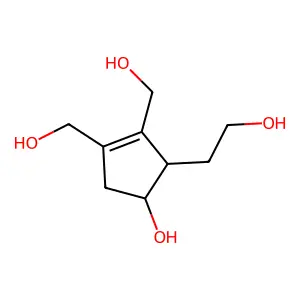 Eucommiol structure