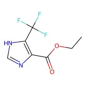 Ethyl 5-(trifluoromethyl)-1H-imidazole-4-carboxylate structure