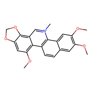 Sanguirubine Chloride structure