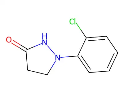 1-(2-Chlorophenyl)pyrazolidin-3-one structure