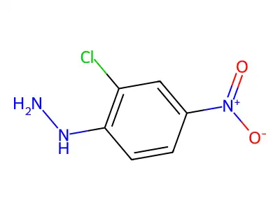 (2-Chloro-4-nitrophenyl)hydrazine structure