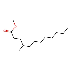 Methyl 4-methyldodecanoate structure