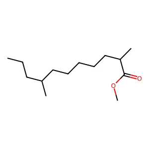 Methyl 2,8-dimethylundecanoate structure