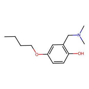 4-Butoxy-2-[(dimethylamino)methyl]phenol structure
