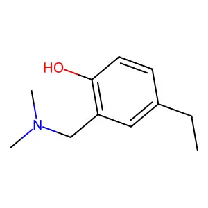 o-Cresol, alpha-(dimethylamino)-4-ethyl- structure