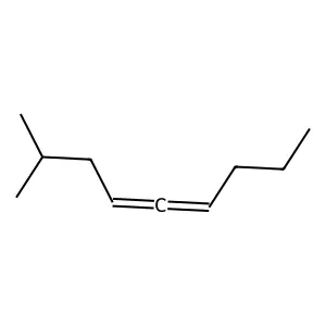 2-Methyl-4,5-nonadiene structure