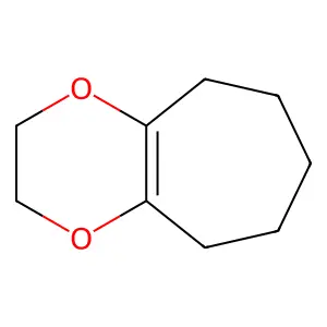 5H-Cyclohepta-1,4-dioxin, 2,3,6,7,8,9-hexahydro- structure