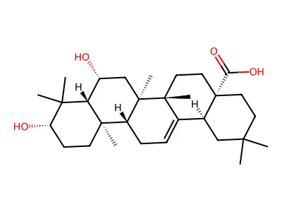 Sumaresinolic acid structure
