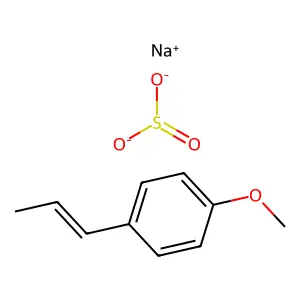 聚茴香脑磺酸钠盐超纯 structure