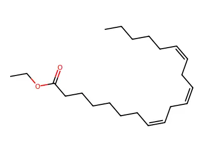 二高-γ-亚麻酸乙酯 structure