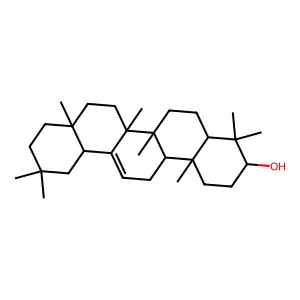β-香树素 structure