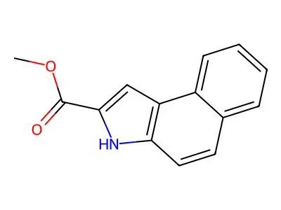 Methyl 3H-benz[e]indole-2-carboxylate structure