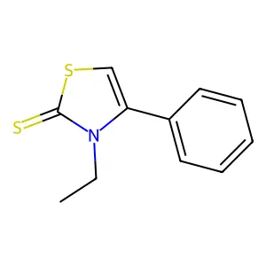 2(3H)-Thiazolethione, 3-ethyl-4-phenyl- structure