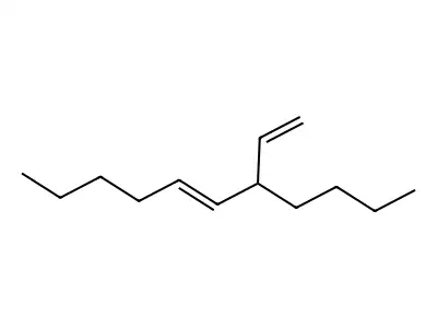 5-Undecene, 7-ethenyl- structure